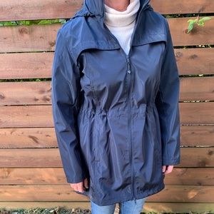 Raincoat Navy Blue